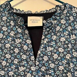 Hyacinth House Blue Floral Maxi Dress